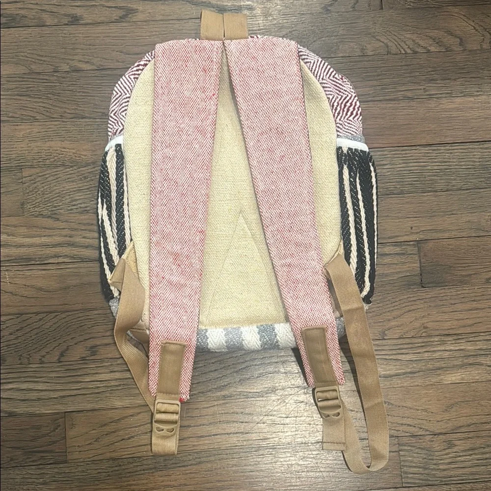 Hemp Woven Backpack